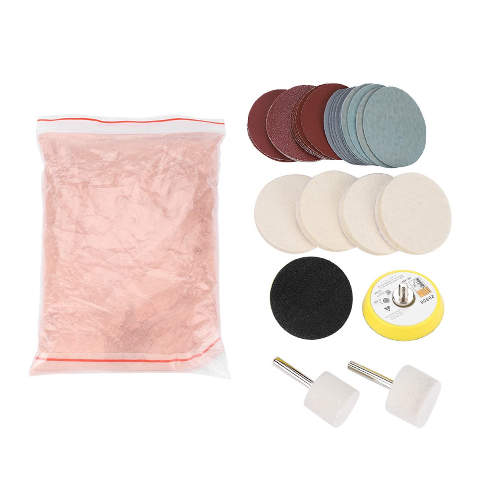 Glass Polishing Kit, Glass and Windshield Polishing DIY Kit, Sanding Paper Sc…