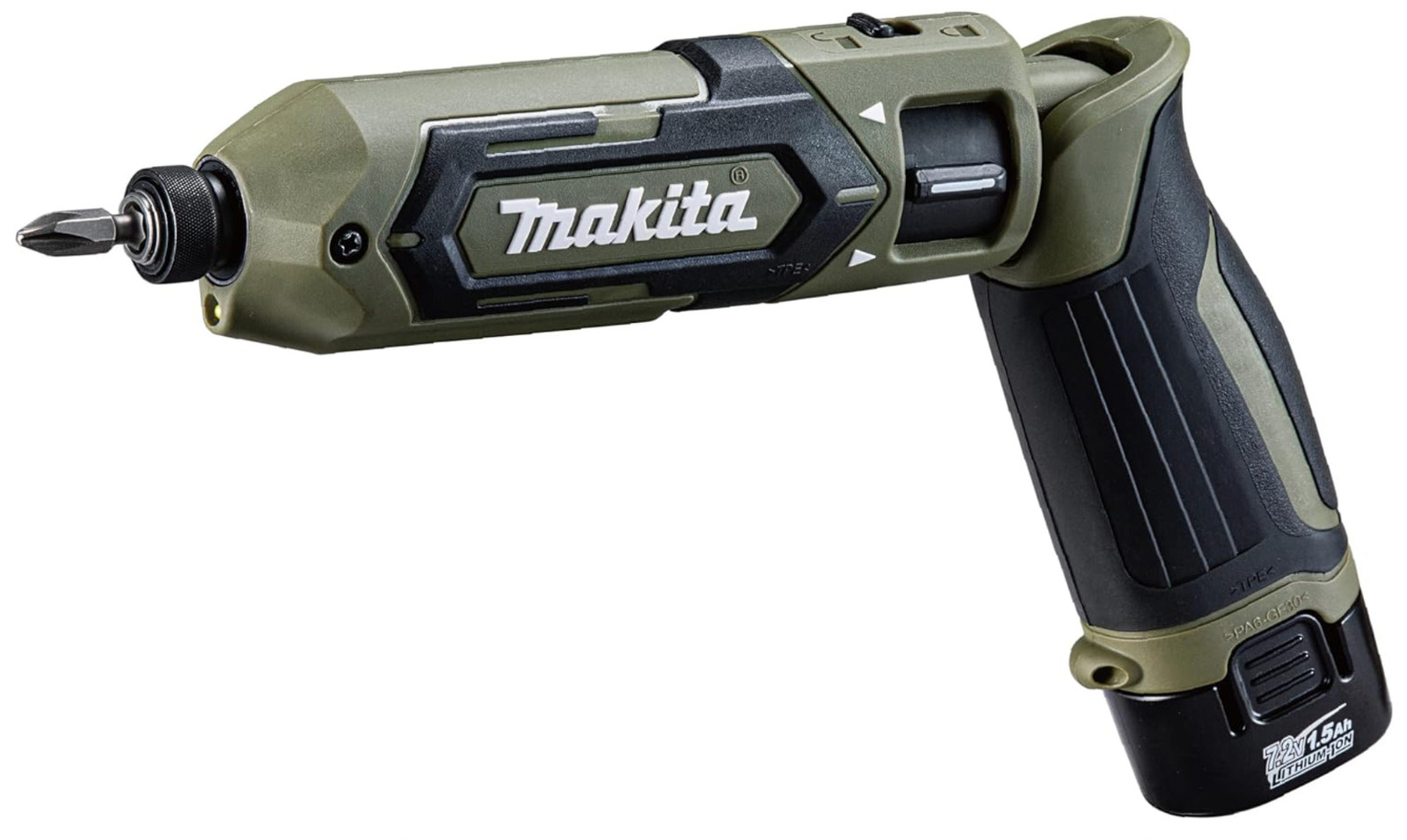 Makita Pen Impact Driver TD022DSHXO Olive 2Batteries with Charger/Alumium case