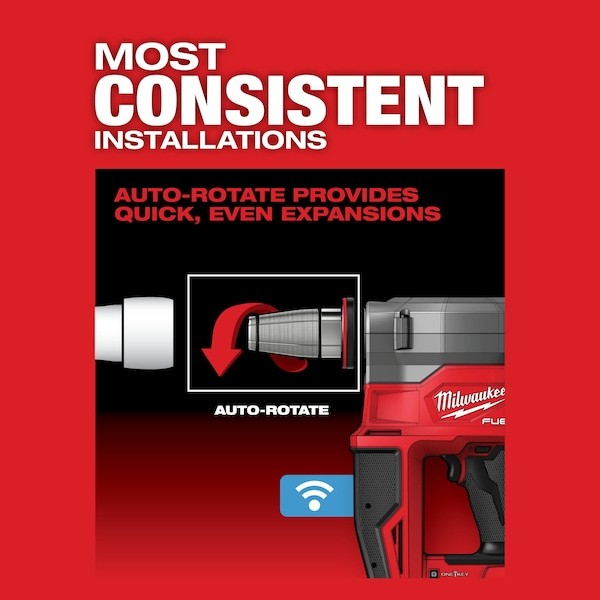 Milwaukee Tool 2932-22Xc M18 Fuel 2 In. Propex Expander With One-Key Kit With