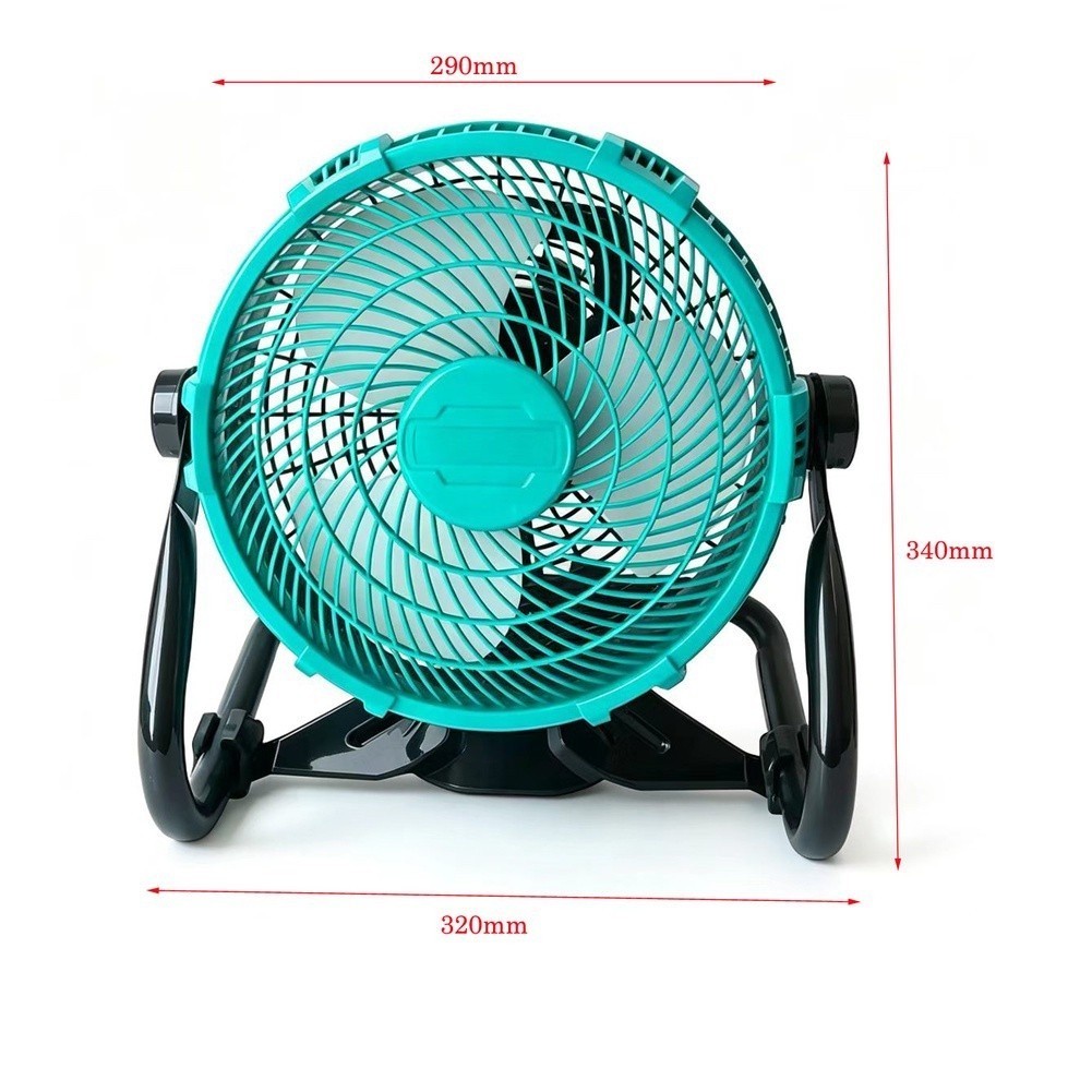For Outdoor Camping Trips 12 Inch Rechargeable Fan Cordless Outdoor Cooler