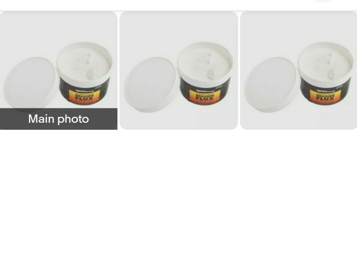 3 Pack 1/2LB Tub Brazing Flux,No 37250, Forney Industries Inc