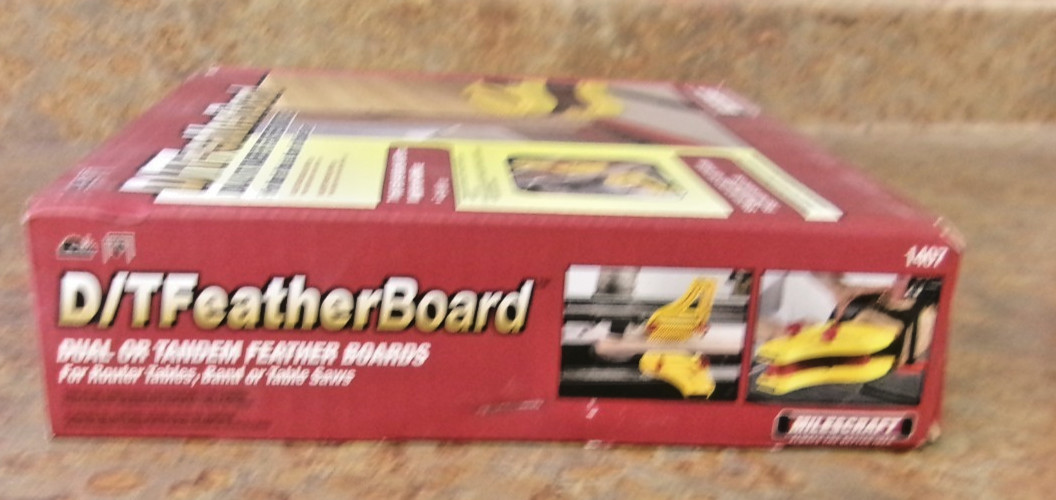 Dual/Tandem Feather Board for Routers, Table Saws and Band Saws