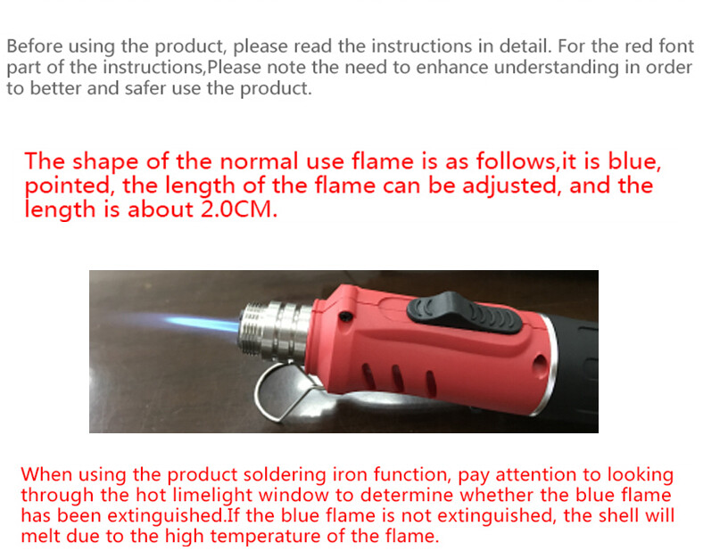 HS-1115K 10 IN 1 Portable Butane Gas Soldering Iron Kit Welding Kit Torch Pen US