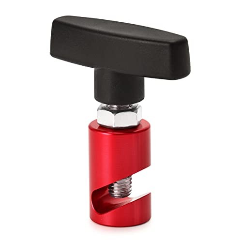 Zipelo Lift Support Clamp – Hood Strut Fixing Clamps with Brass Core – Shock Red