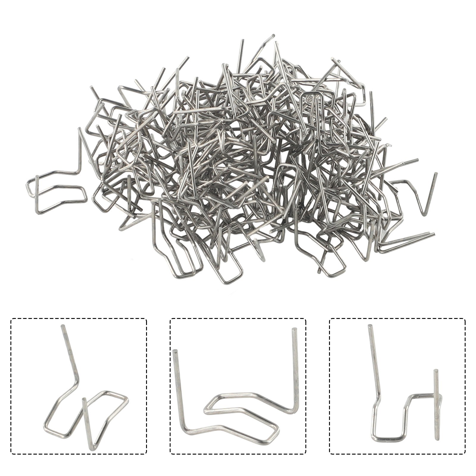 Smooth Welding Port Hot Staple Staples For ABS Nylon PVC Plastic Repair