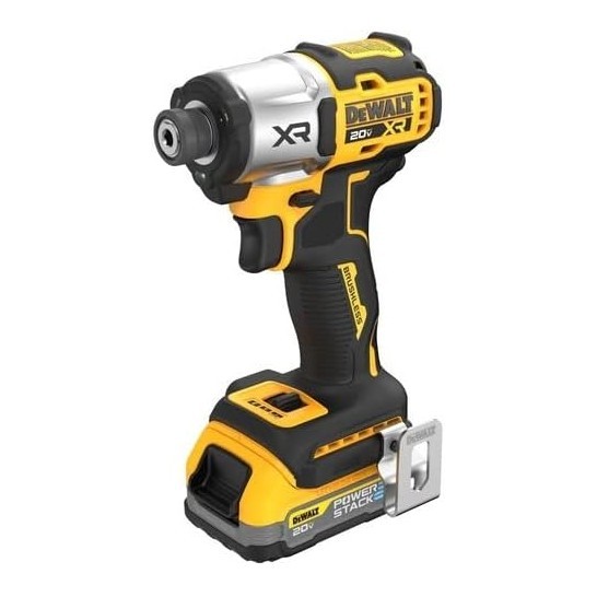DEWALT DCF845D1E1 20V MAX XR Brushless 1/4in Impact Driver Kit 3-Speed 1825in-lb