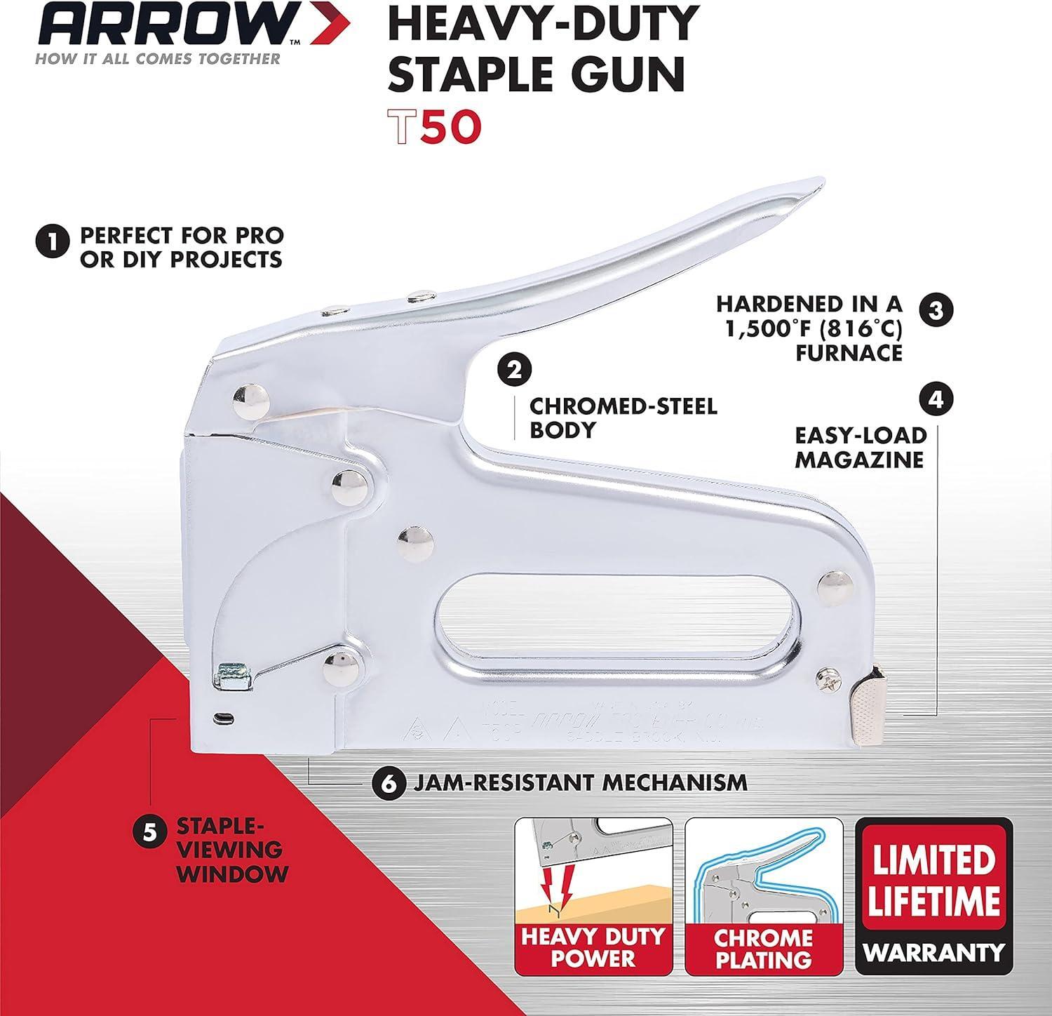 3 En 1 Grapadora De Tapiceria Manual Tapizar Pistola Con 2600 Grapas Heavy Duty