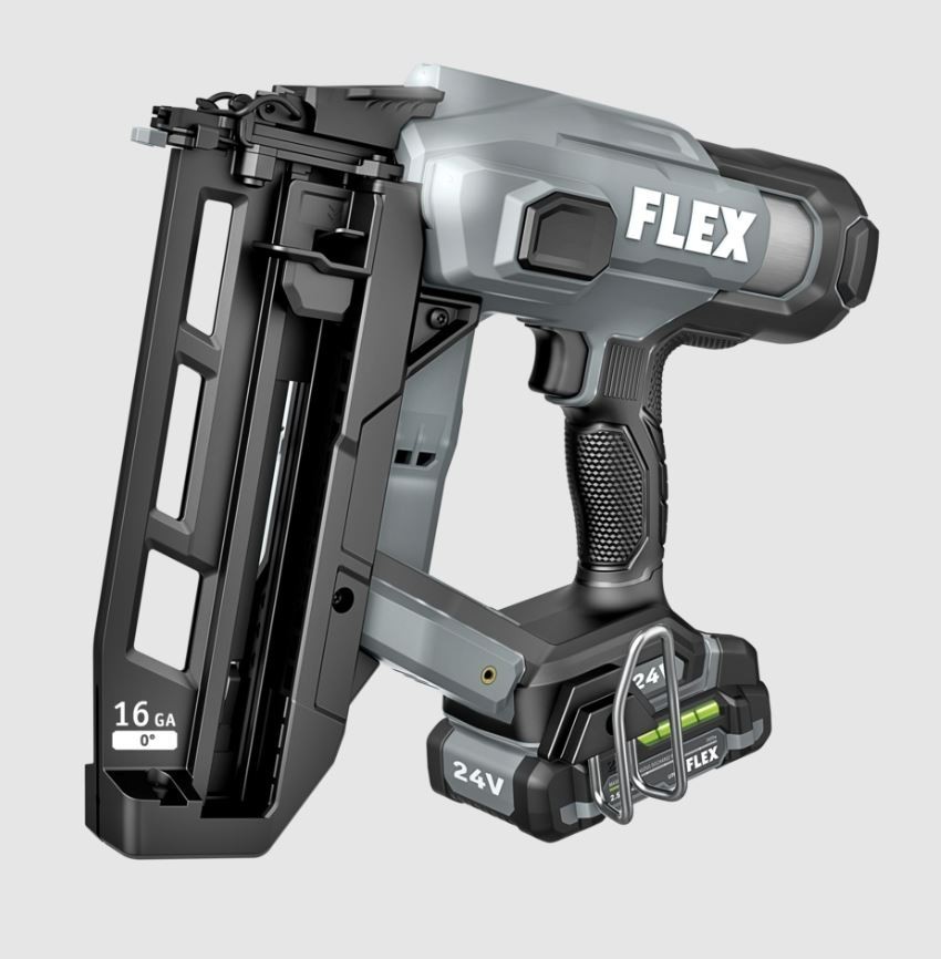 NEW! FLEX 24V Cordless 16Ga 2-1/2&Prime; Straight Finish Nailer (Tool Only) – FX4321-Z