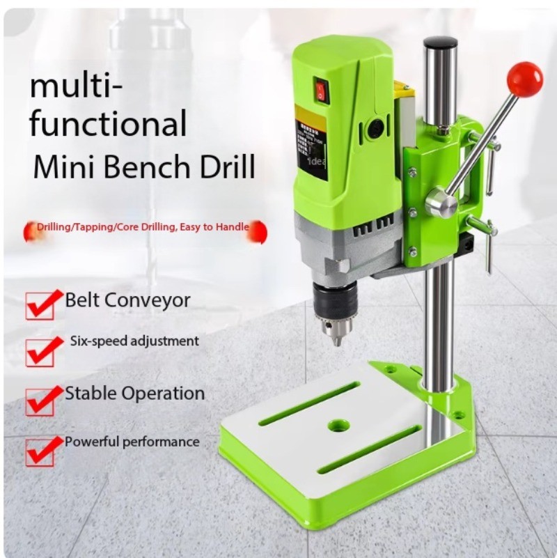 Bench Drill Press and Milling Machine Multi-Functional 220V Drilling Machine