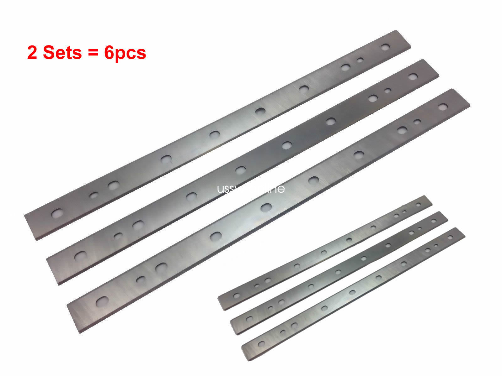 2 Sets of 6-DeWalt 12-1/2&Prime; Planer Knife For DeWalt DW734 DW7342