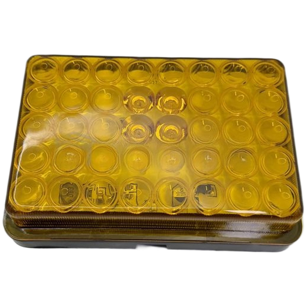 Yellow LED Turn Indicator for For excavator For loader 3345409 10x8x9cm Size