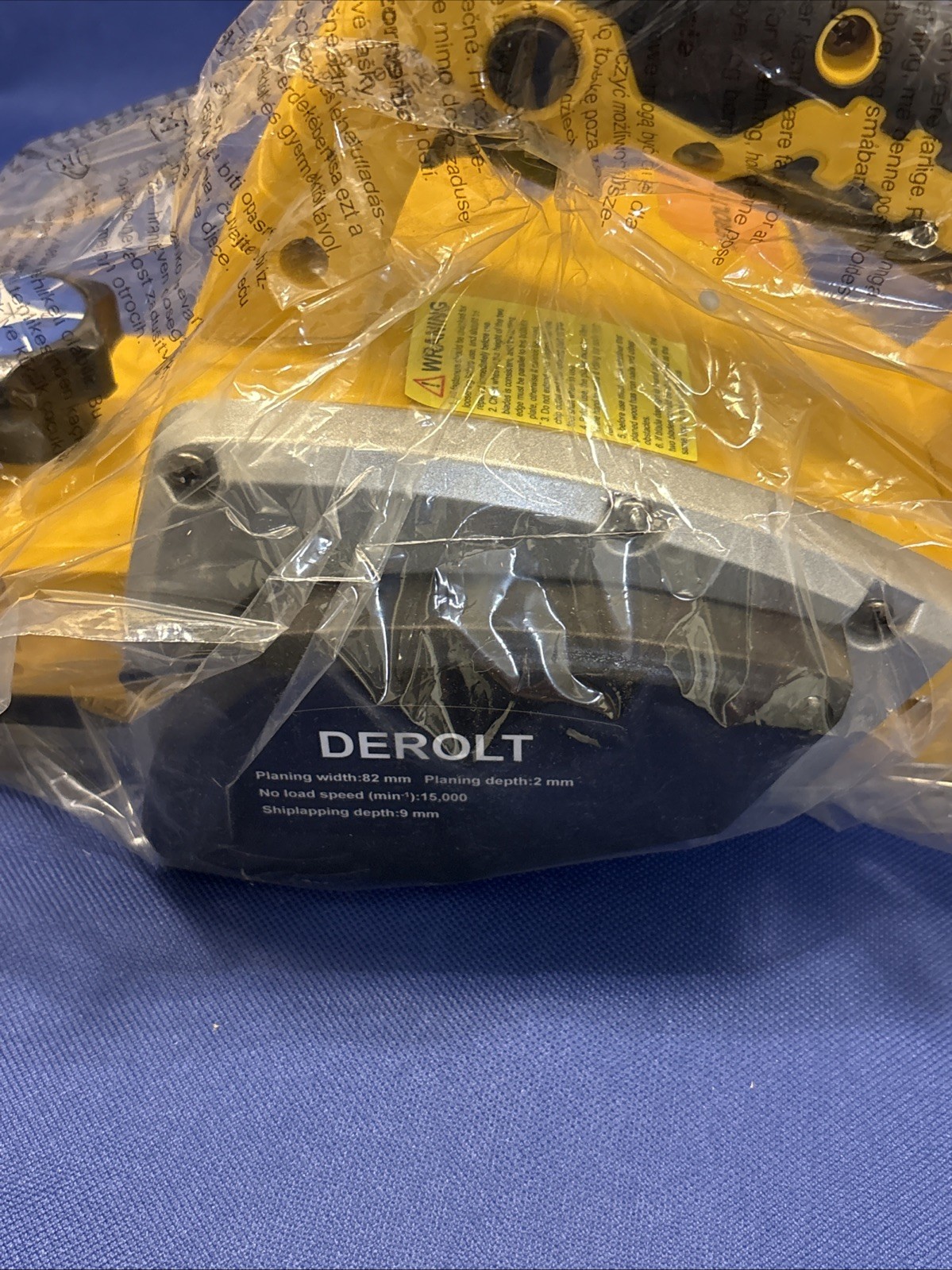 Cordless Handheld Planer Compatible with Dewalt 20V Max Battery(No Battery) Port