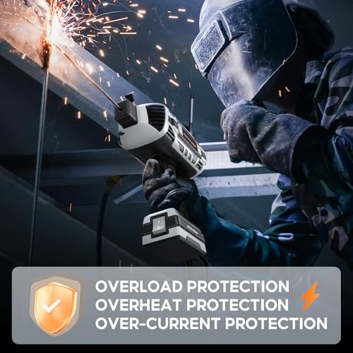 Portable Handheld Welding Machine – 110V IGBT Inverter Handheld Welder, 20 Grey