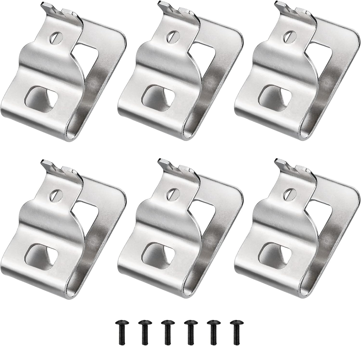 6Pcs Belt Clips for Dewalt N268241 N086039 20V Power Tools DCD980 DCD985