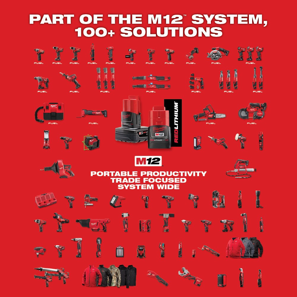 Milwaukee 2467-20 M12 1/4&Prime; Hex Right Angle Impact Driver (Tool Only)