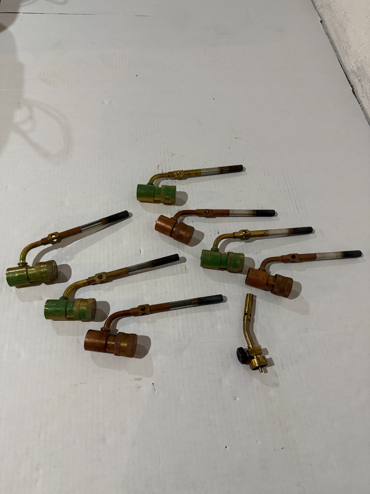 Lot of 7 Uniweld Hand Torch Single RP3