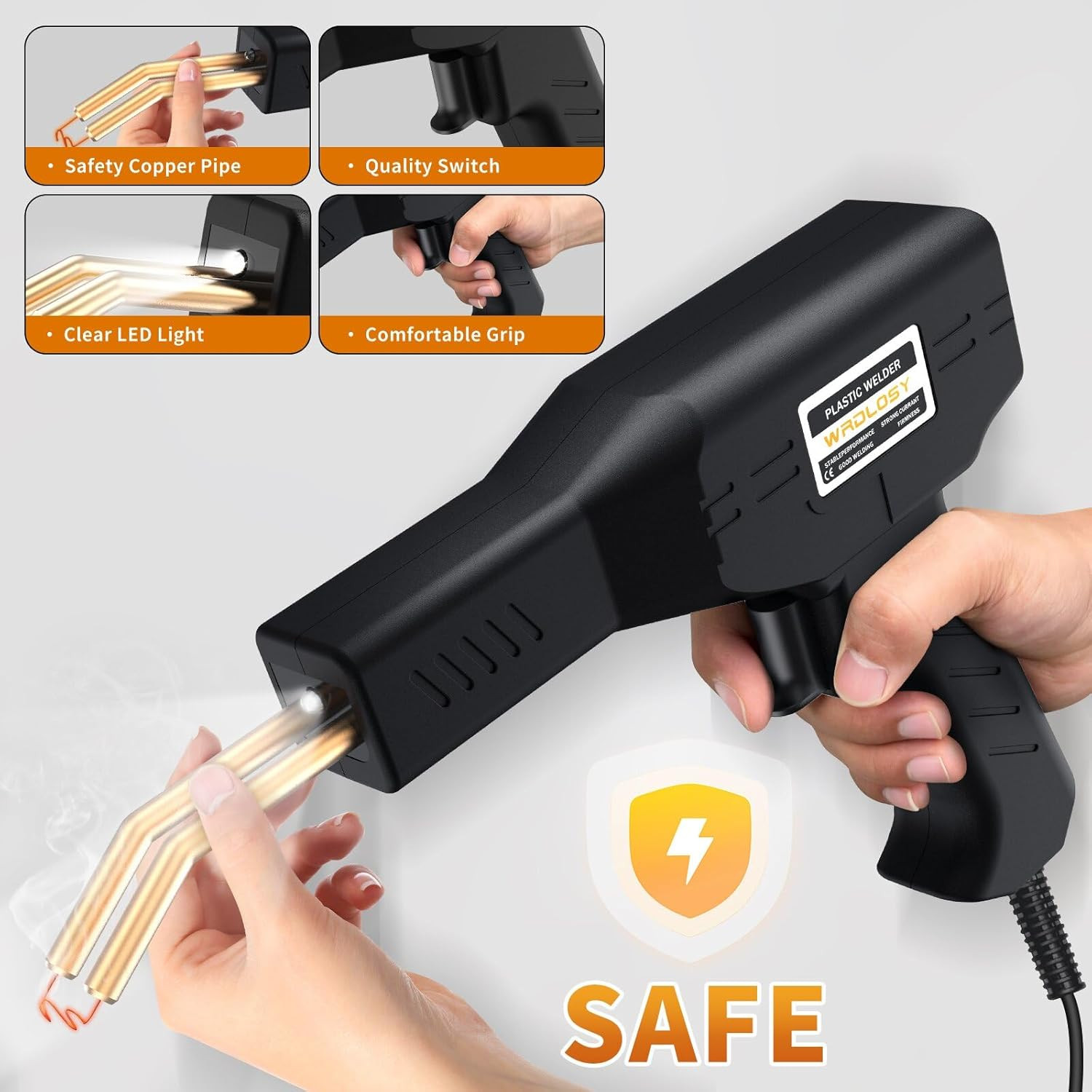 Plastic Welder, 1200PCS Staples, Plastic Welding Kit, Must Have for Diyers, Inst