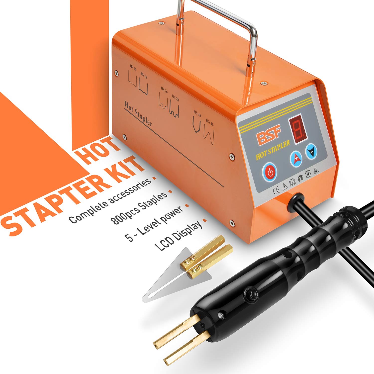 Plastic Welder Repair Machine Kit 5level Adjustable Power Bumper Plastic Repair