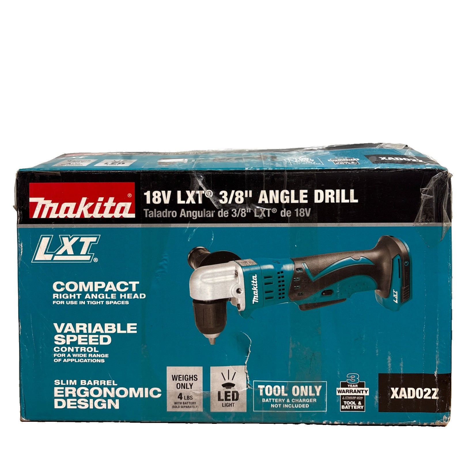 Makita XOC01Z 18V Cordless Right Angle Drill