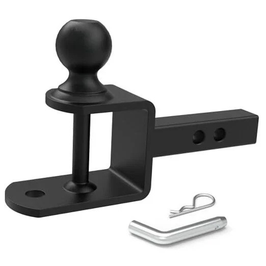 1-1/4&Prime; ATV UTV Trailer Hitch 3-in-1 Towing Ball Mount 1-1/4&Prime; Shank, 2&Prime; Ball