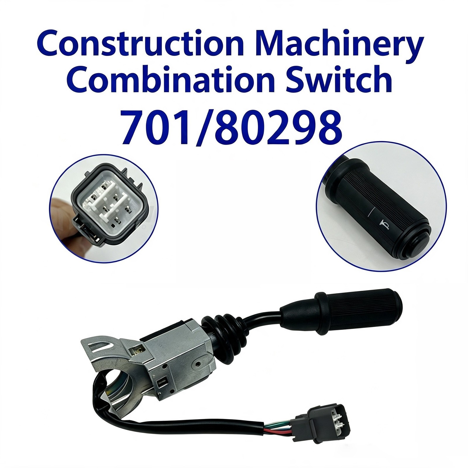 Turn Indicator Switch Compatible with For jcb For excavator 70180298 Model