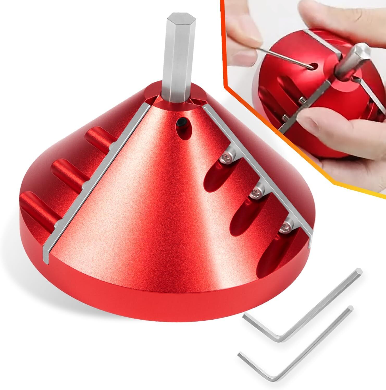 2 in 1 PVC Deburring Tool, Inner-Outer PVC Chamfer Tools for PVC/ABS/PP/PE Pipe