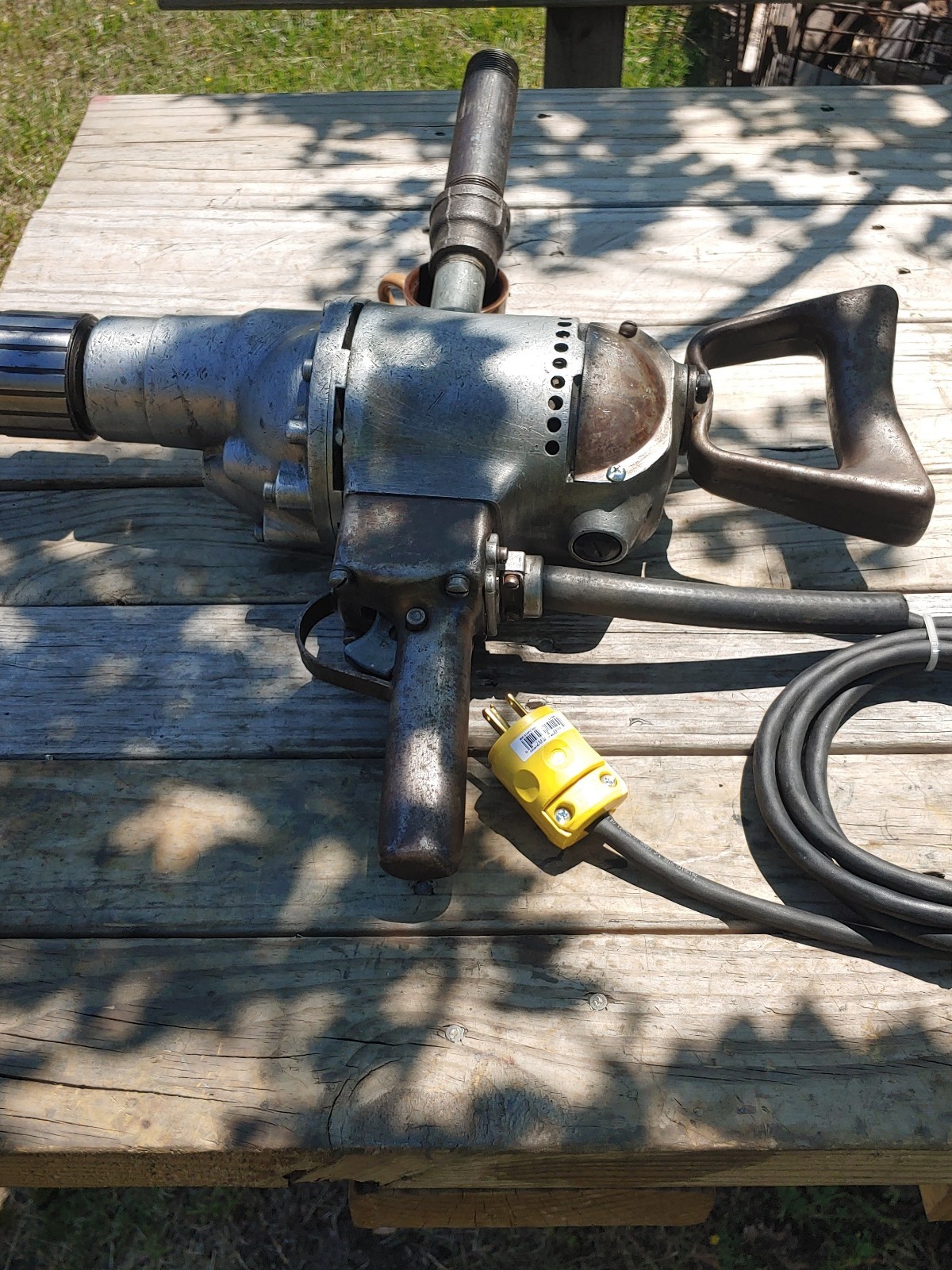 Vintage Black & Decker 3/4” Inch Chuck Heavy Duty Drill. Restored. USA.