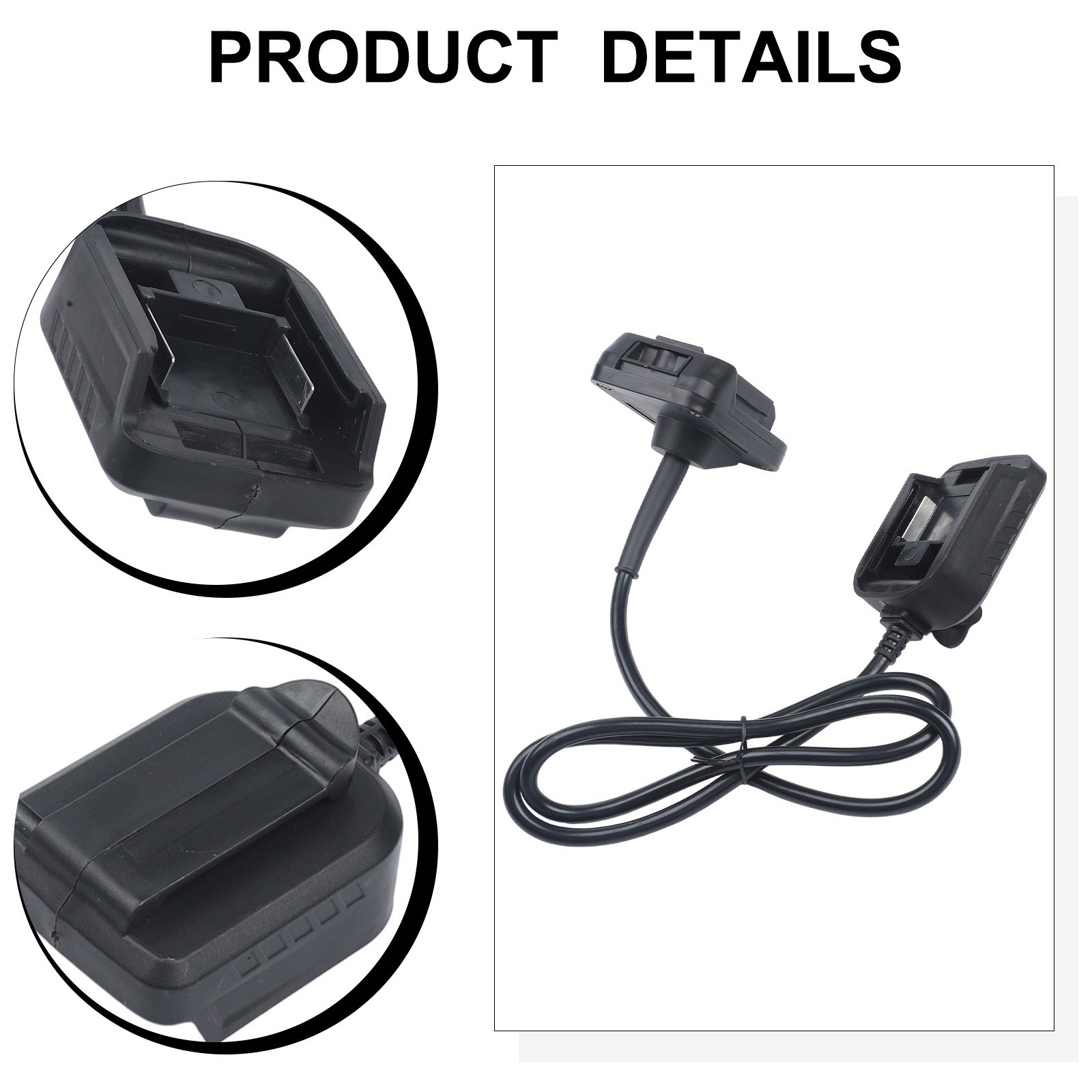 18V 21V Adapter Insulation Material Short-circuit Protection Engineering Plastic