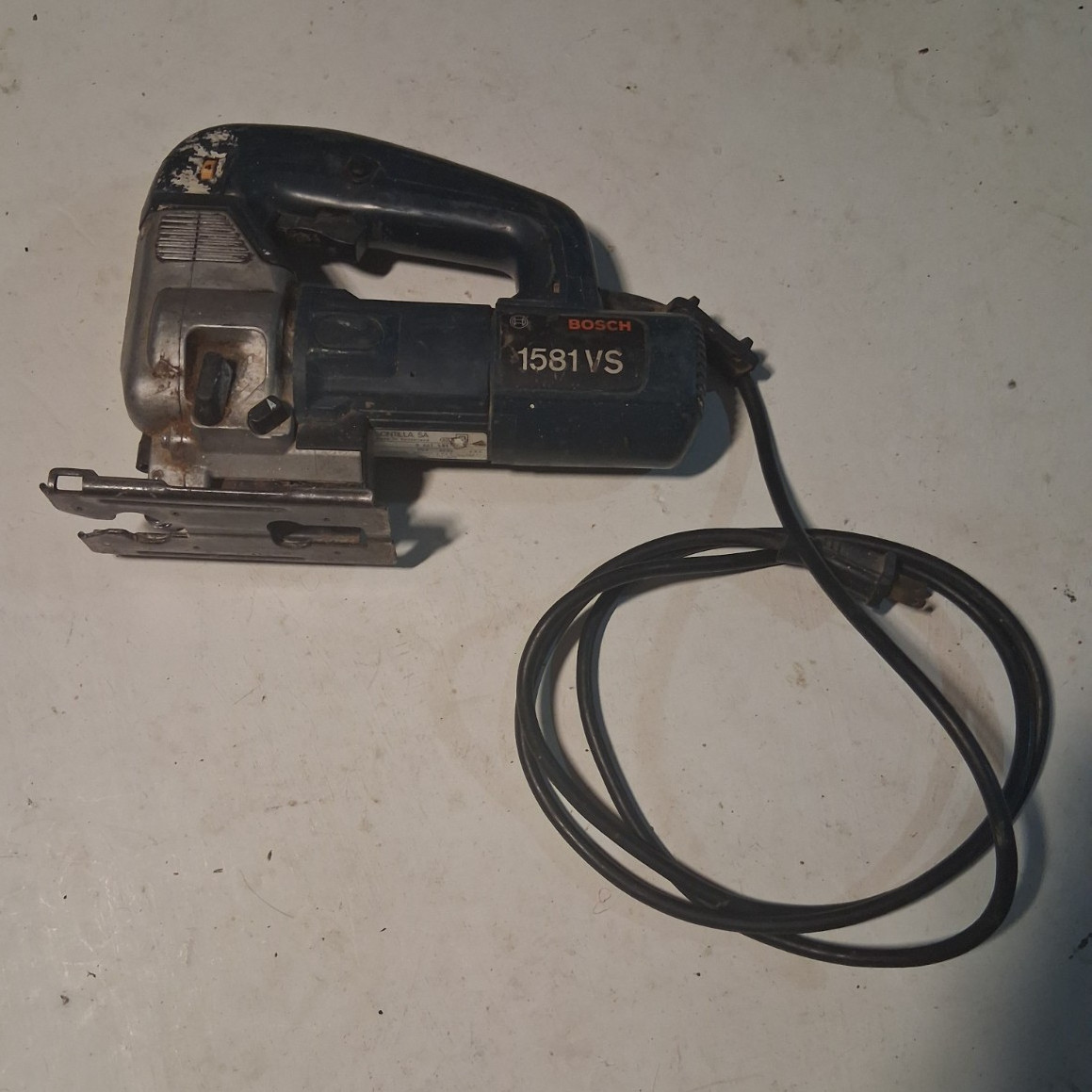 Bosch 1581VS Corded Electric Jigsaw Blue/Gray No Battery Included MPN 1581VS
