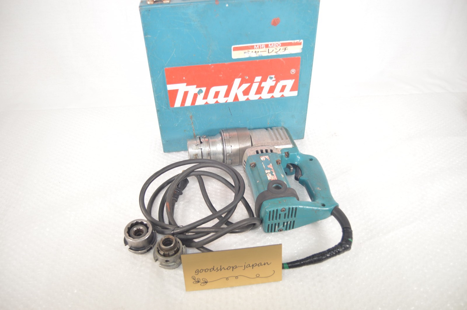 Makita 6922NB Shear Wrench AC100V M16 M20 Working W/ Dedicated Case