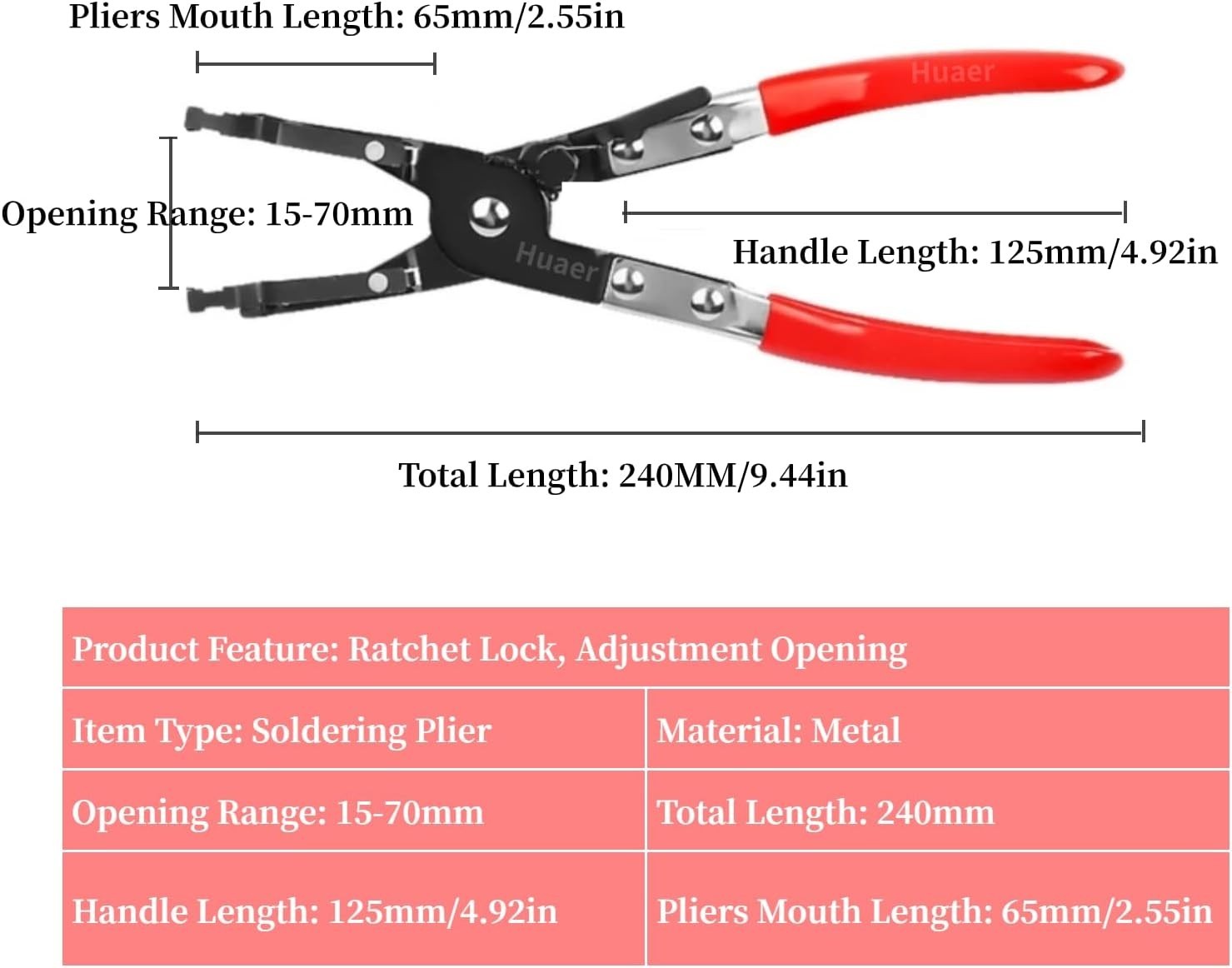 Multi-Function Wire Welding Pliers – Lightweight Auto Repair Tool for Precision