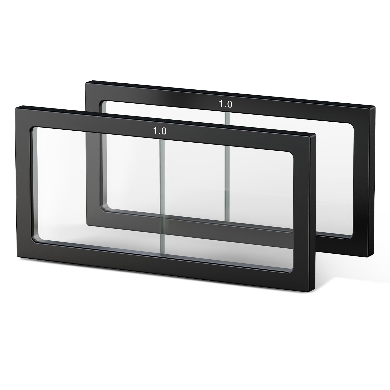 TRQWH Eye-Protecting Welder Magnifier, 1.0 Diopter Glass Lens, 4.25 x 2 in