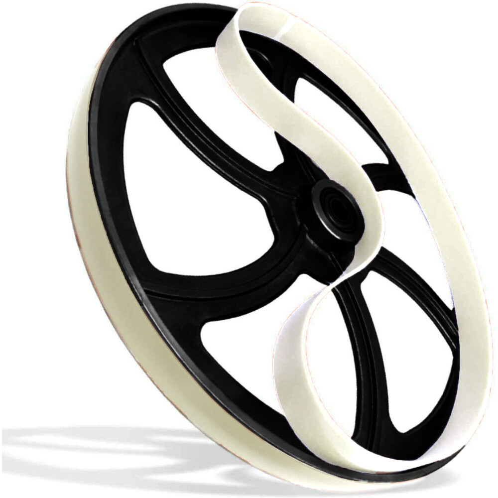 2 Pack 10&Prime;X7/8&Prime; Heavy Ultra No Adhesive, Urethane Bandsaw Tires FOR BandSaws