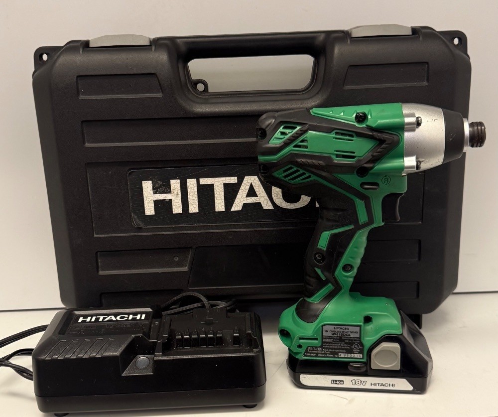 Hitachi 18V Cordless Impact Driver (WH18DGL)