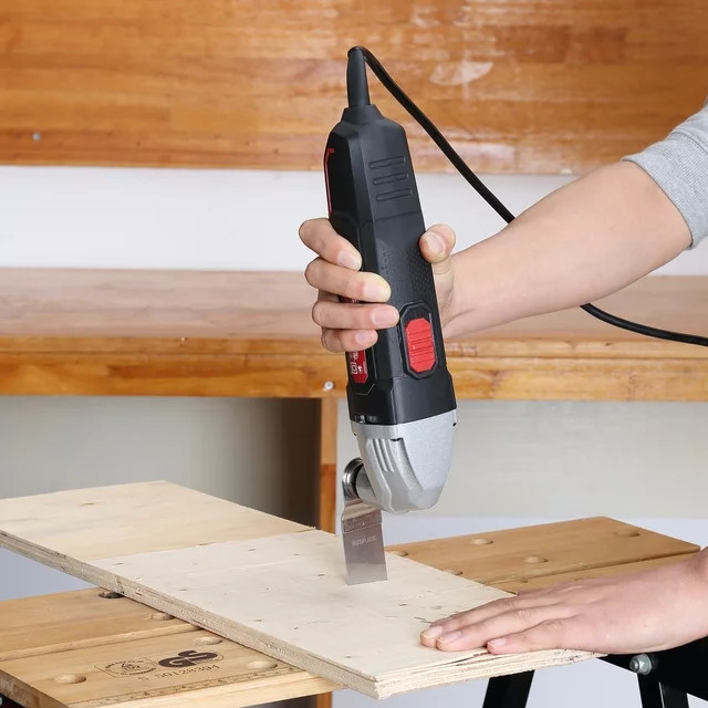 Hyper Tough 2.1 Amp Corded Oscillating Multi-function Tool, Variable Speed