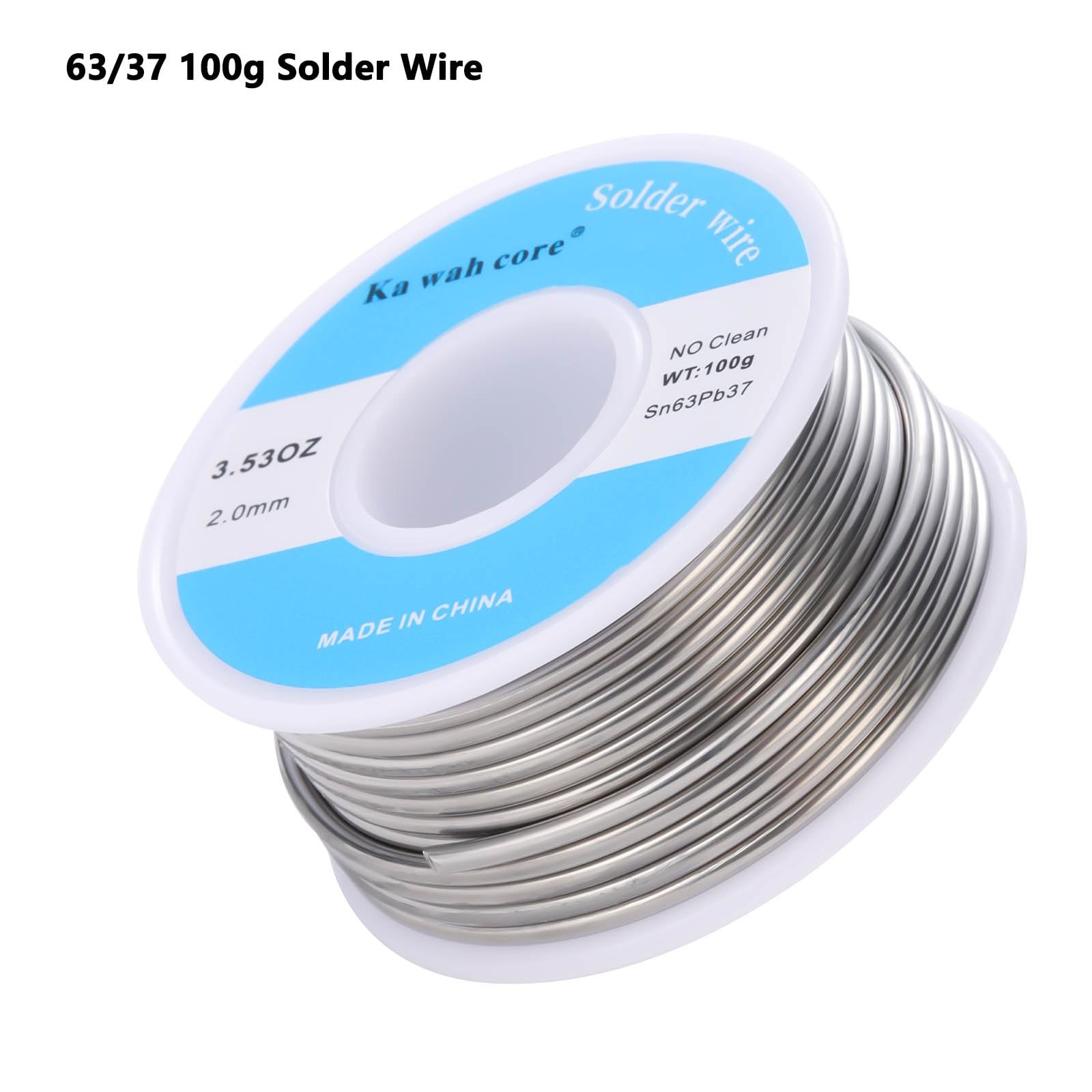 63/37 Tin Rosin Core 100g 2.0mm Solder Wire for Electrical Soldering Repair