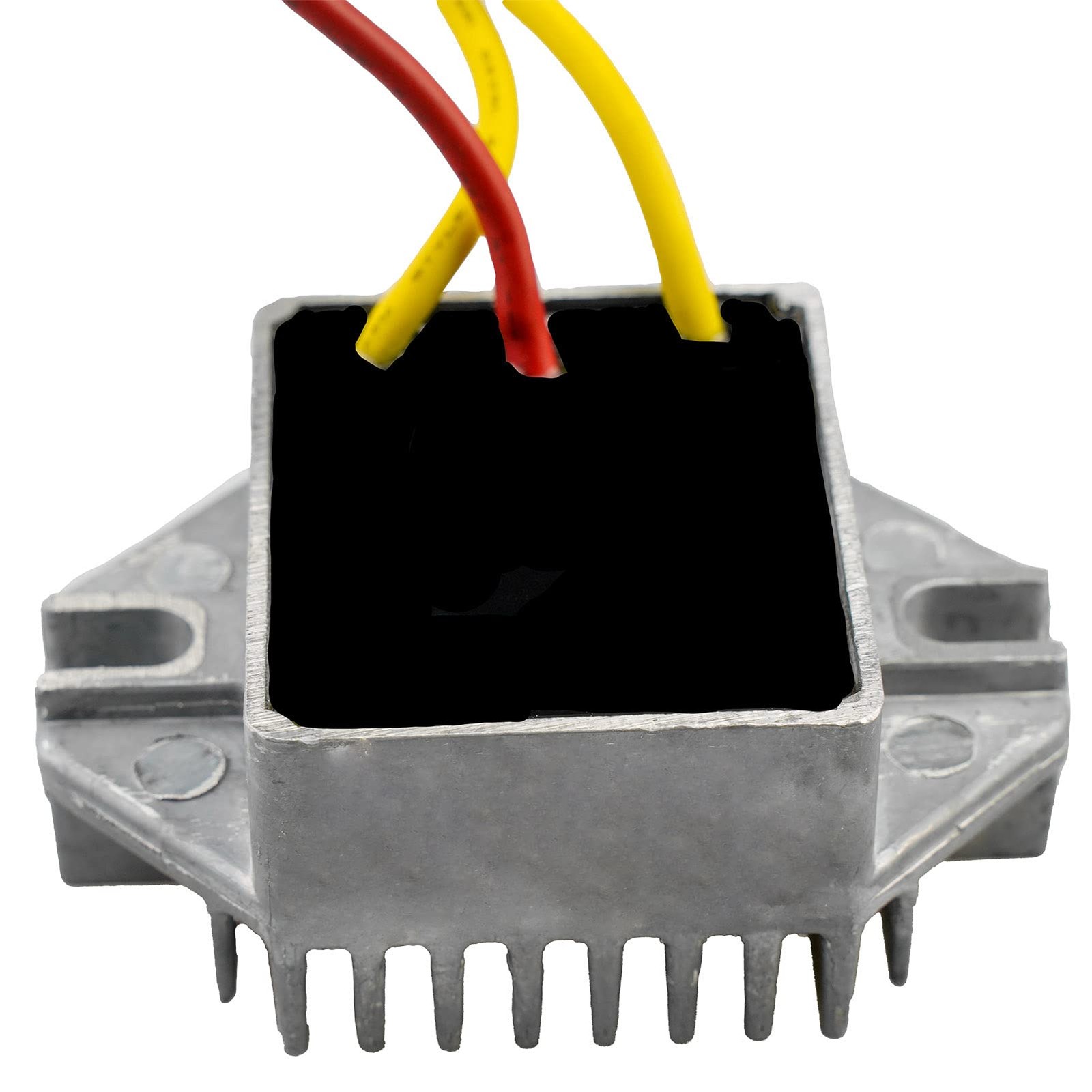 Ruma Voltage Regulator 593843 Compatible with Briggs Silver and black