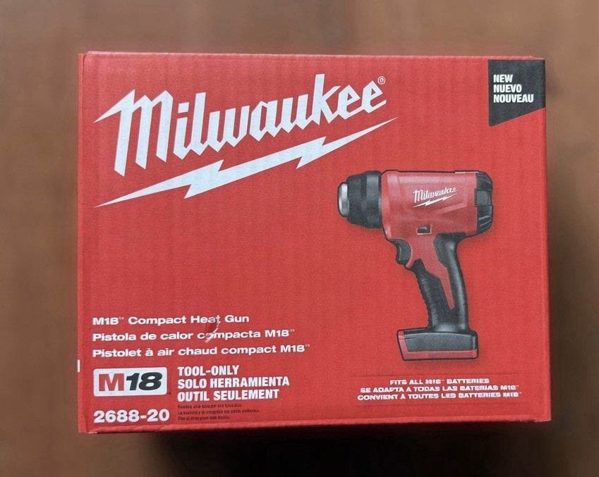 Milwaukee M18 Compact Heat Gun 2688-20 (Tool-Only) – NEW