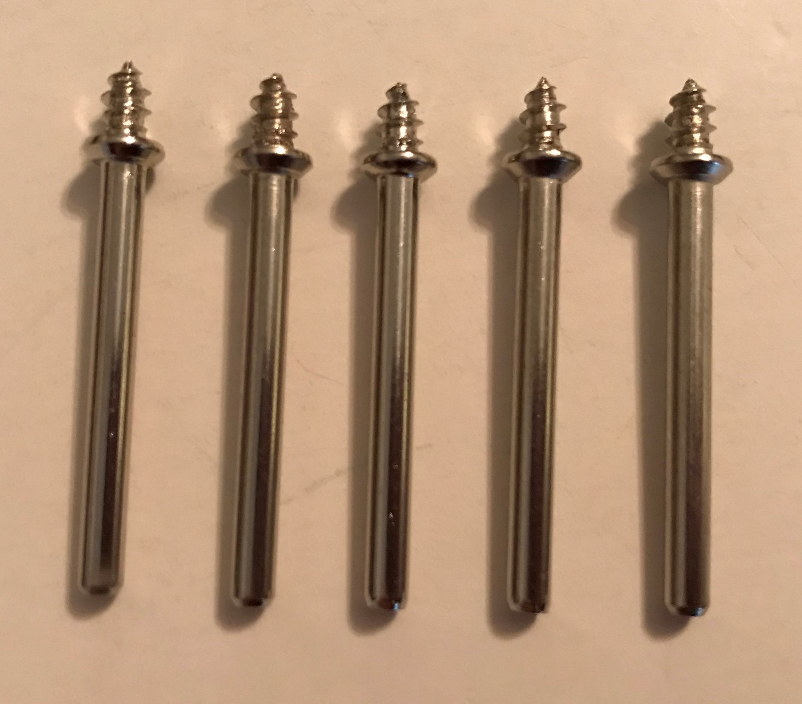 5 PIECE LOT NEW DREMEL #401 ROTARY TOOL MANDREL ARBOR 1/8&Prime; SHANK 1/16&Prime; SCREW 401