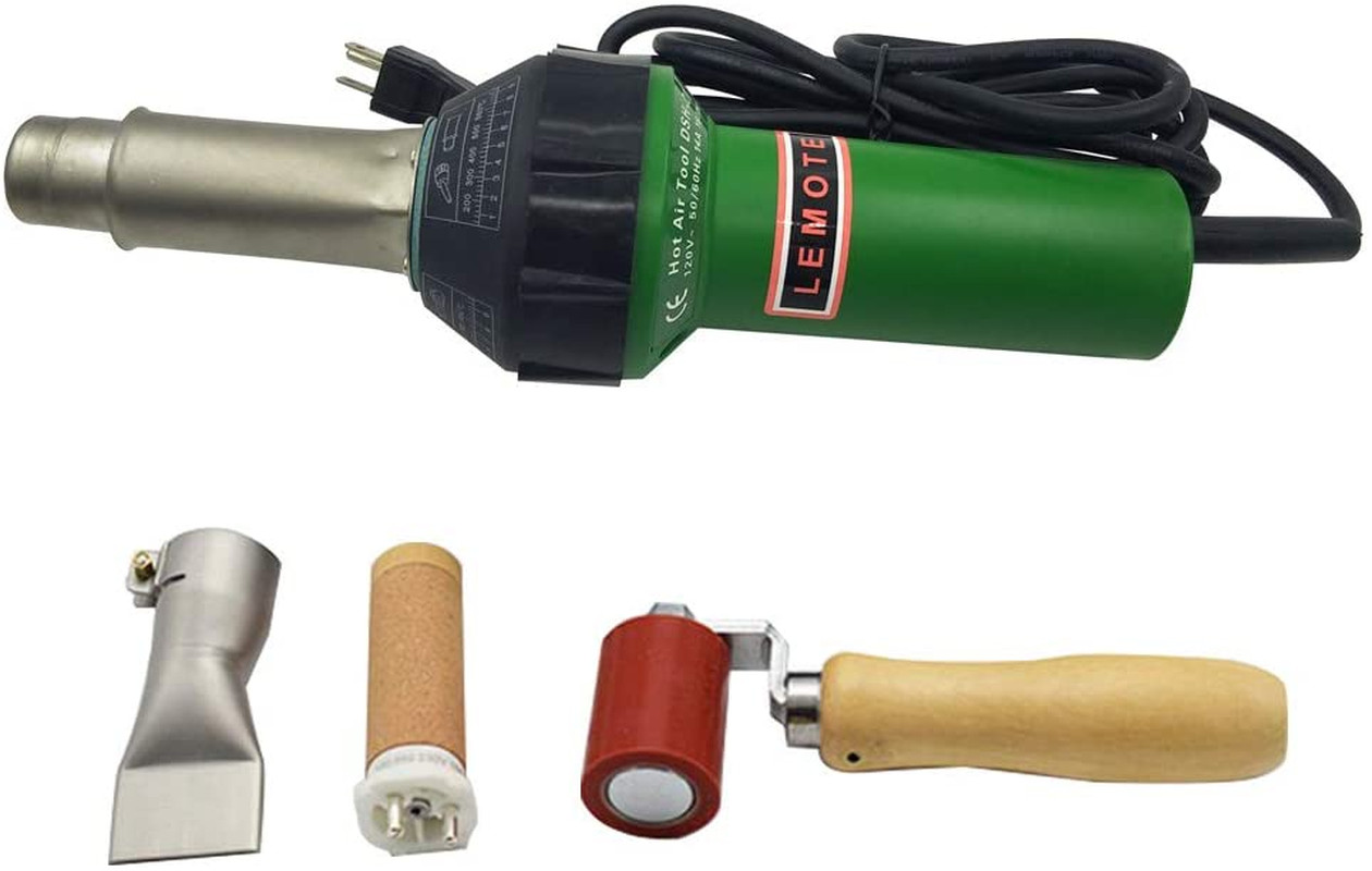 110V 1600W Handy Heat Gun Plastic Welder Roofing Welder Kits