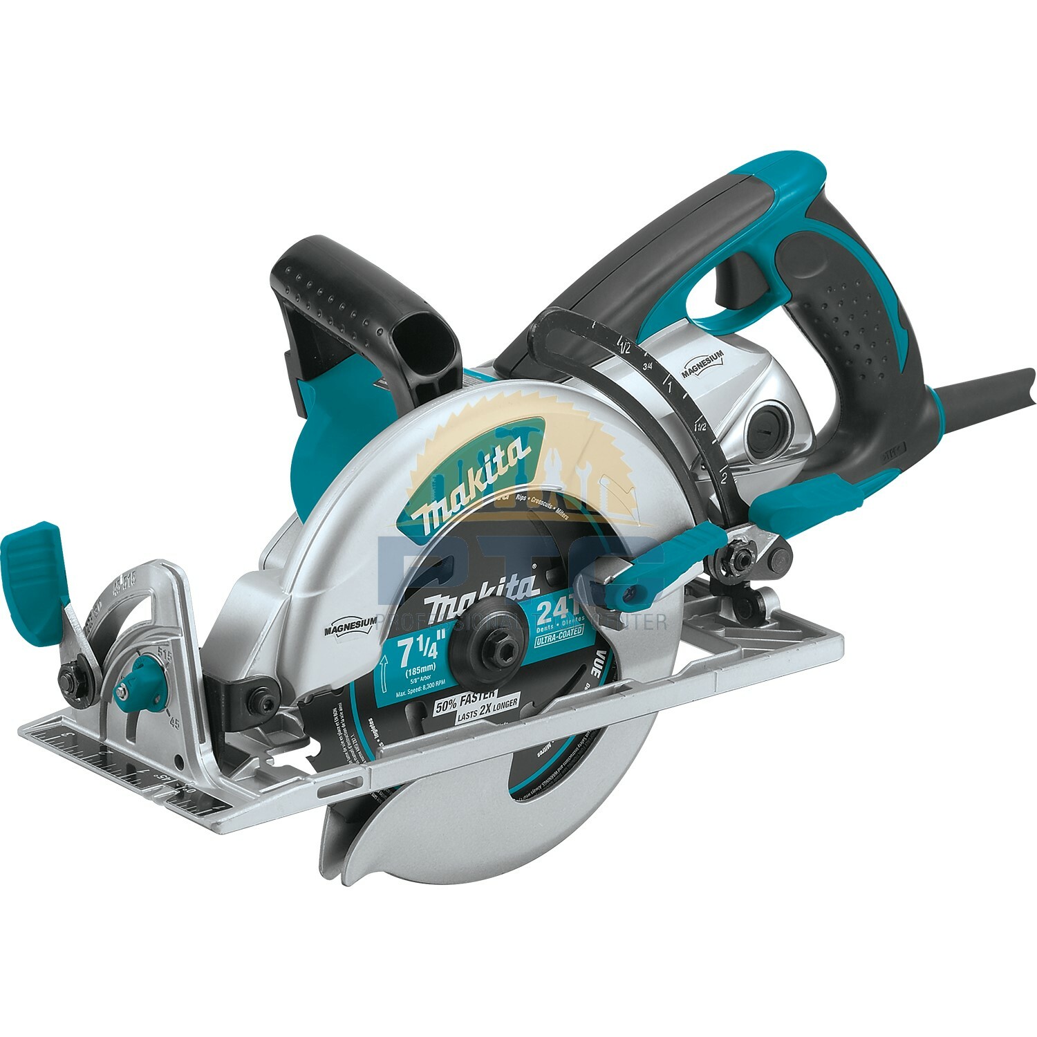 Makita 5377MG 7‑1/4&Prime; Magnesium Hypoid Saw