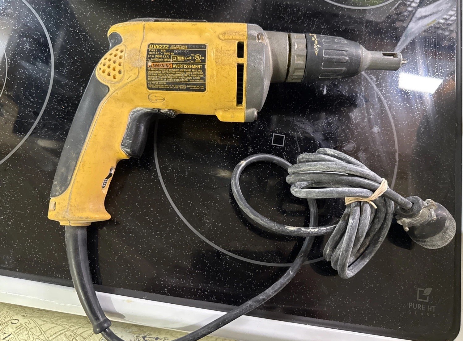 DEWALT DW272 VARIABLE HIGH SPEED REVERSIBLE DRYWALL VSR SCREWDRIVER DRILL Tested