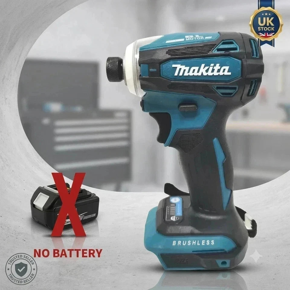 Makita DTD173 18V LXT Cordless Impact Driver Brushless Electric Drill Screwdrive