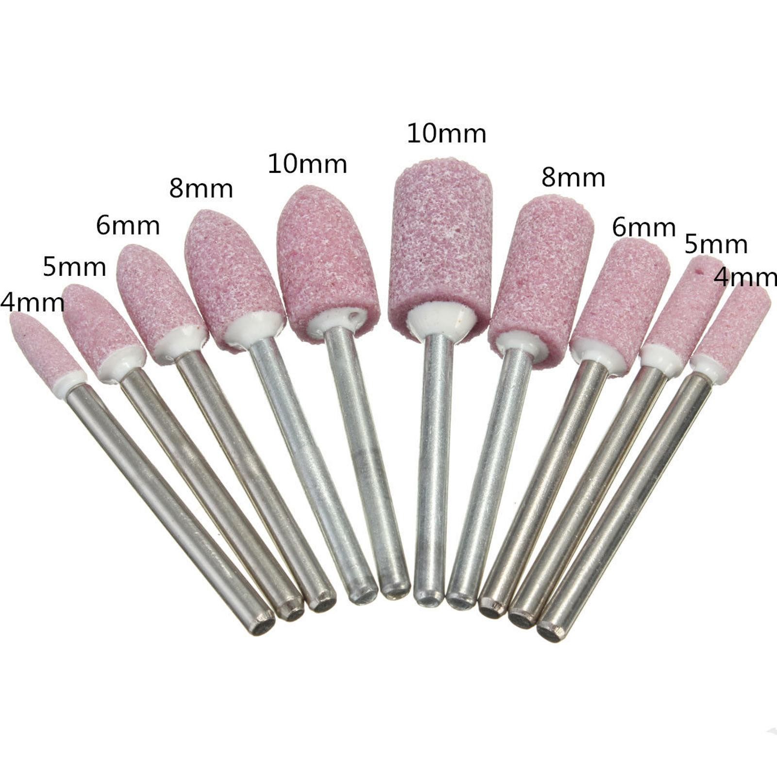 Abrasive Mounted Stone For Rotary Tools Grinding Stone Wheel Head Dremel 44mm
