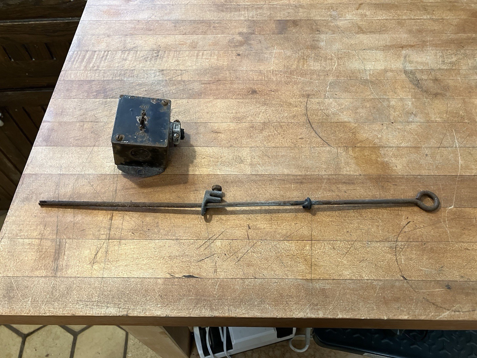 Delta Push Pull Rod Table Saw Jointer 18-3/4&Prime; & Crouse Hinds Toggle Motor Switch