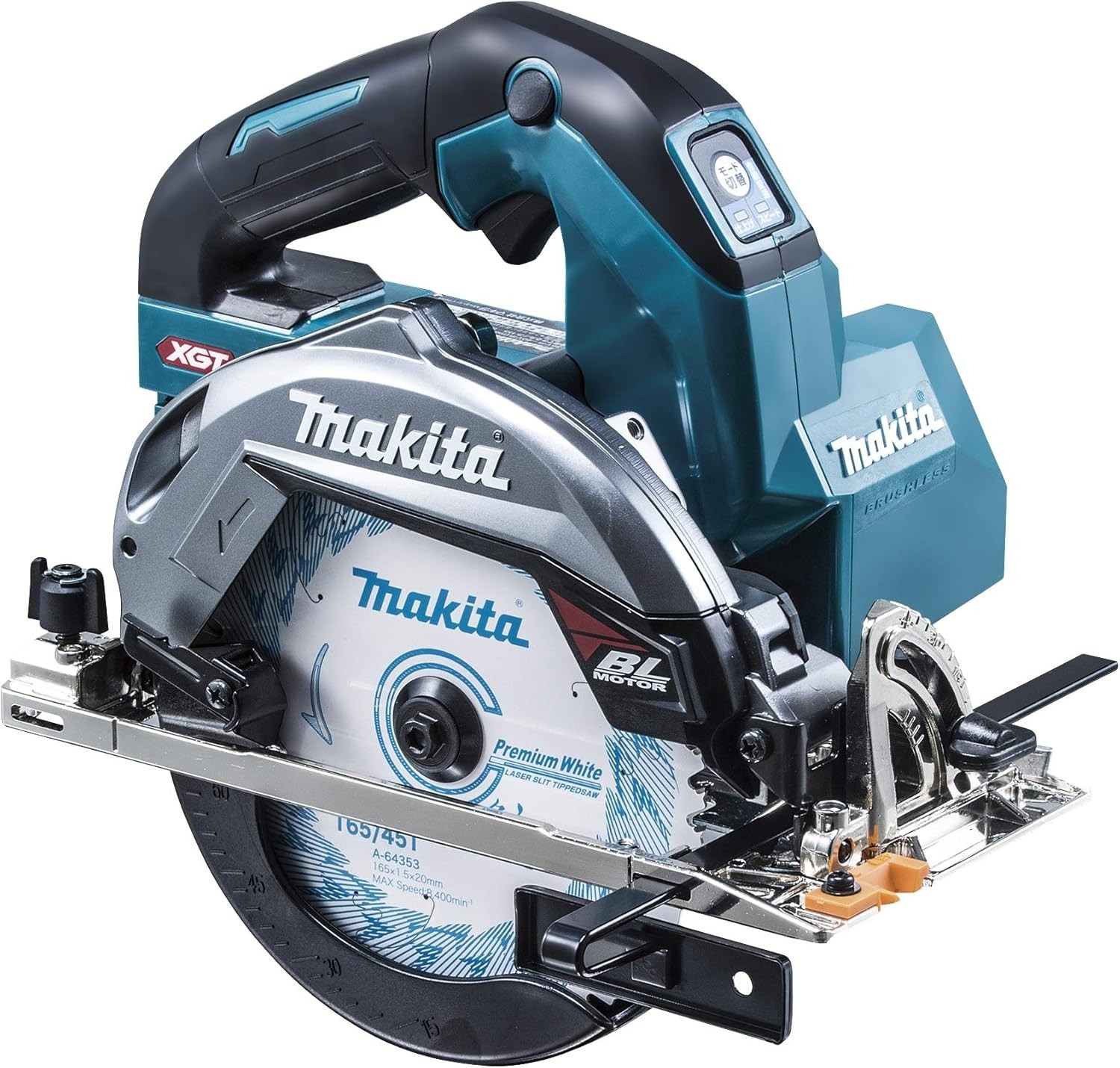 Makita HS001GZ 40V MAX XGT Cordless Circular Saw 165mm Blue tool only