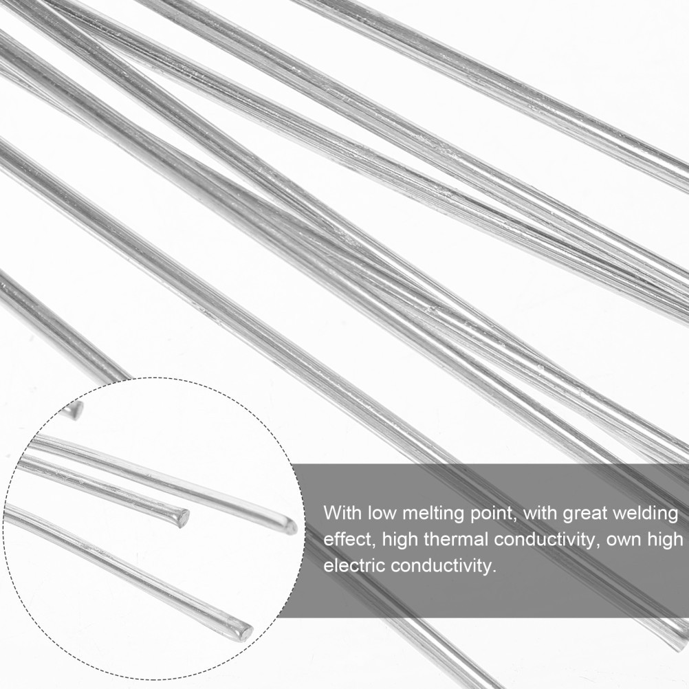 30 pcs Aluminum Rods Sturdy Aluminum Welding Rods Low Temperature Welding