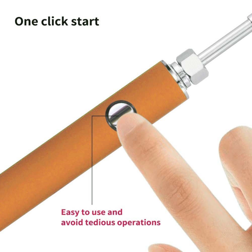 Compact USB Soldering Iron with Adjustable Temperature and LED Display