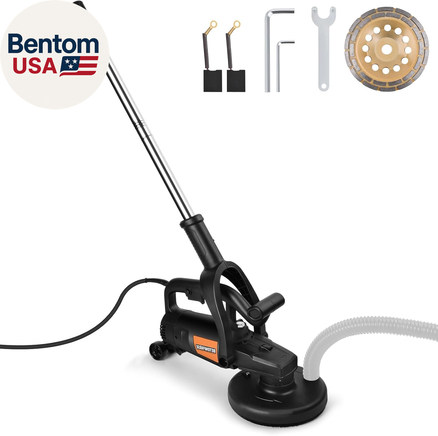 7 Inch Concrete Grinder 3800W Floor Machine