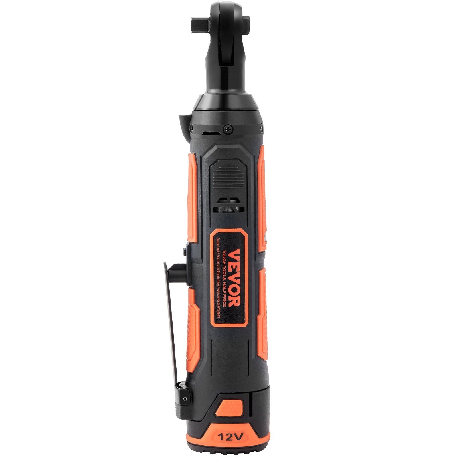 12V 3/8&Prime; Cordless Ratchet Wrench 33Ft-lbs Torque Built-in LED Light